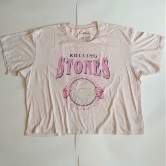T-shirt Noir The Rolling Stones 2022 - Bravado - Homme Taille L - Très Bon état